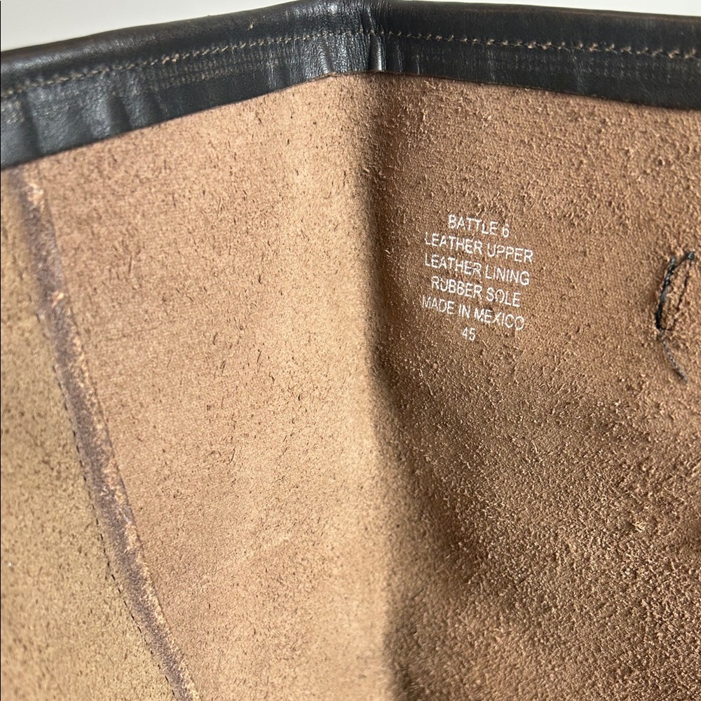 Freebird Distressed Battle Brown Knee-High Boots - Picture 7 of 8